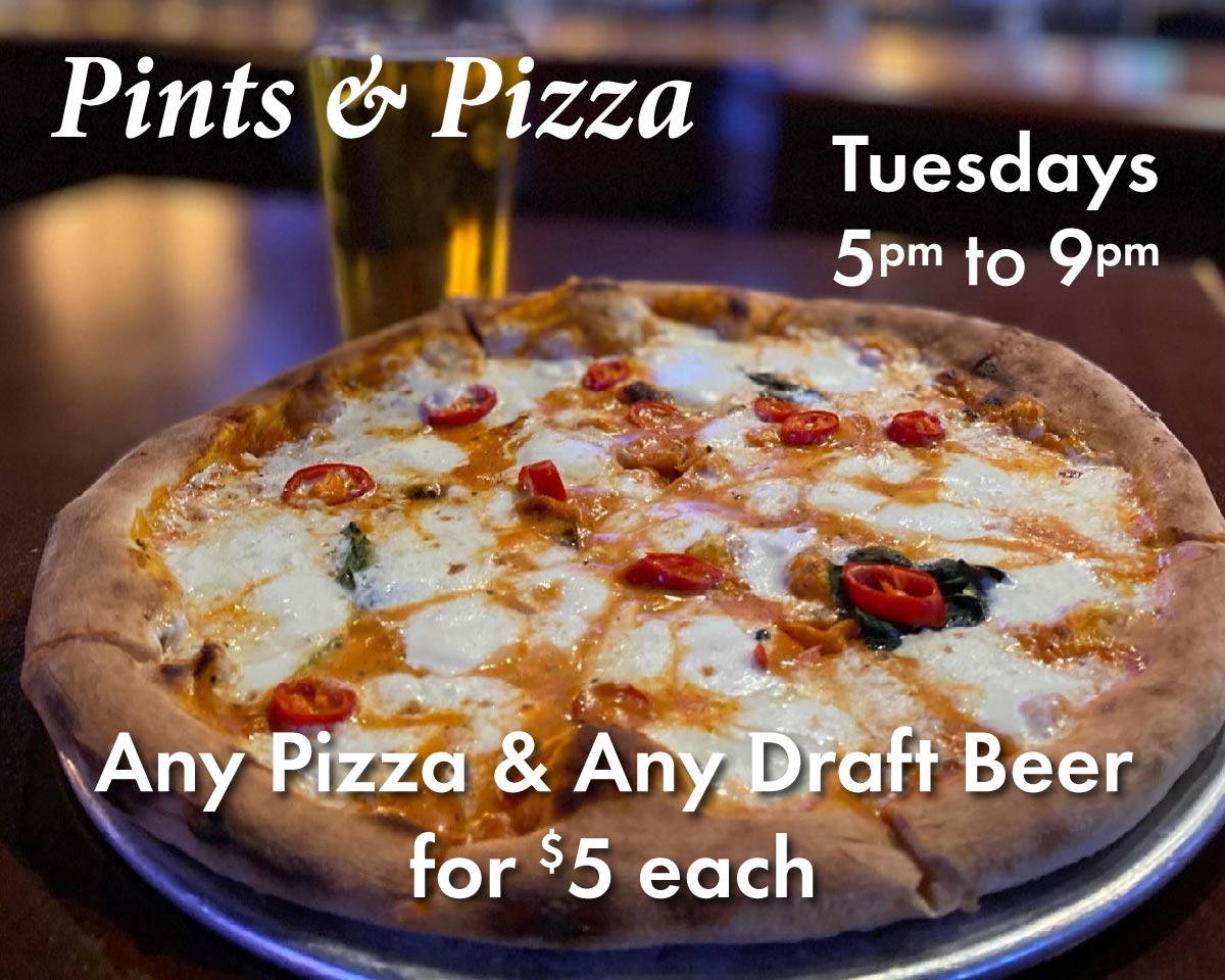 Pints and Pizza Tuesday Special