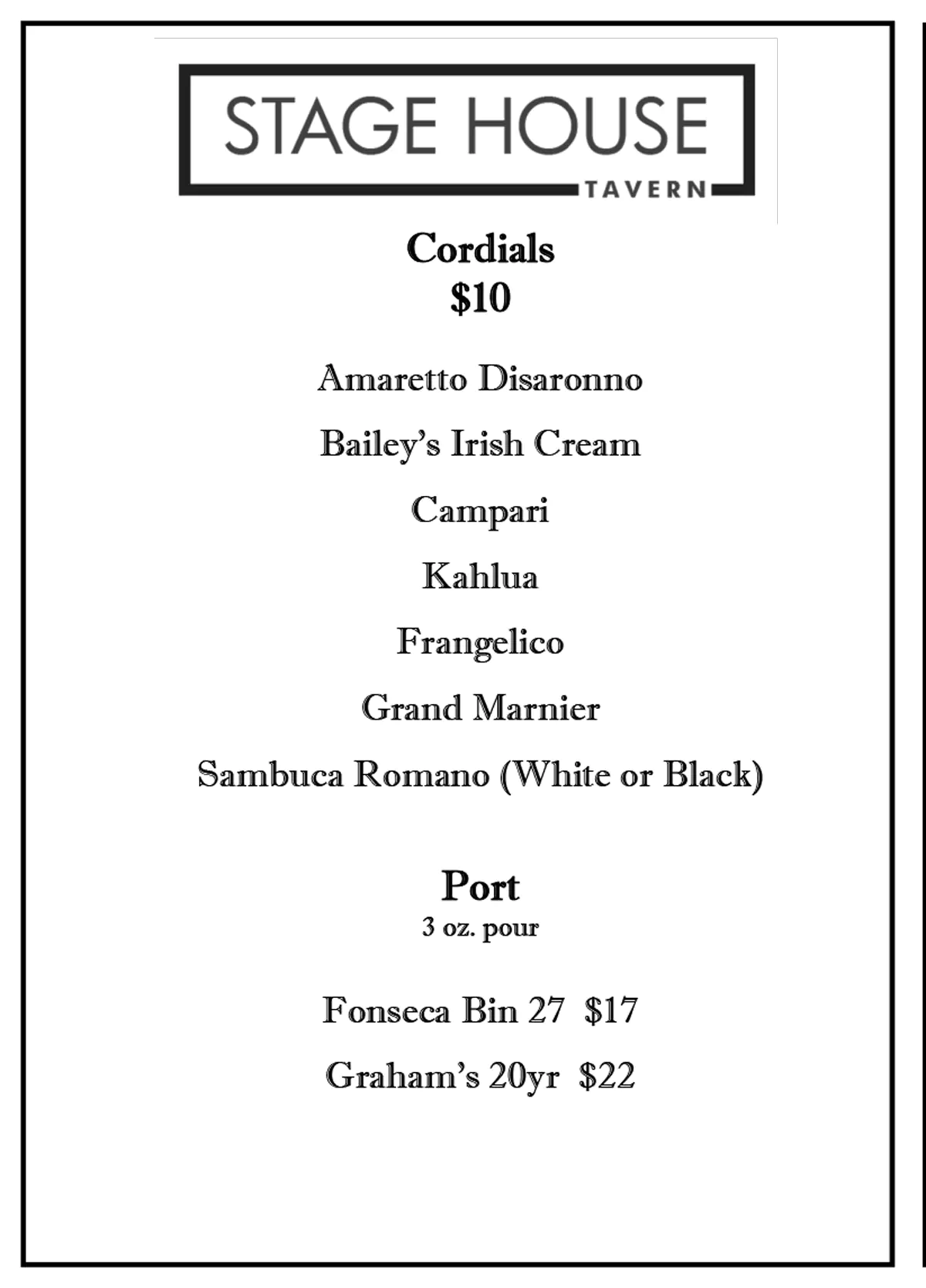 Cordials near me for a relaxing evening