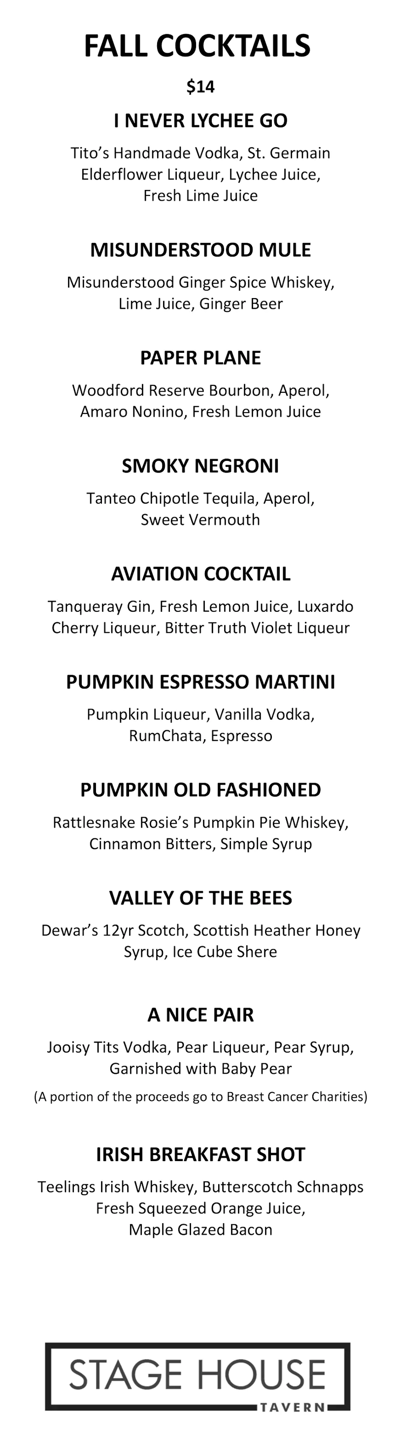 Refreshing cocktails