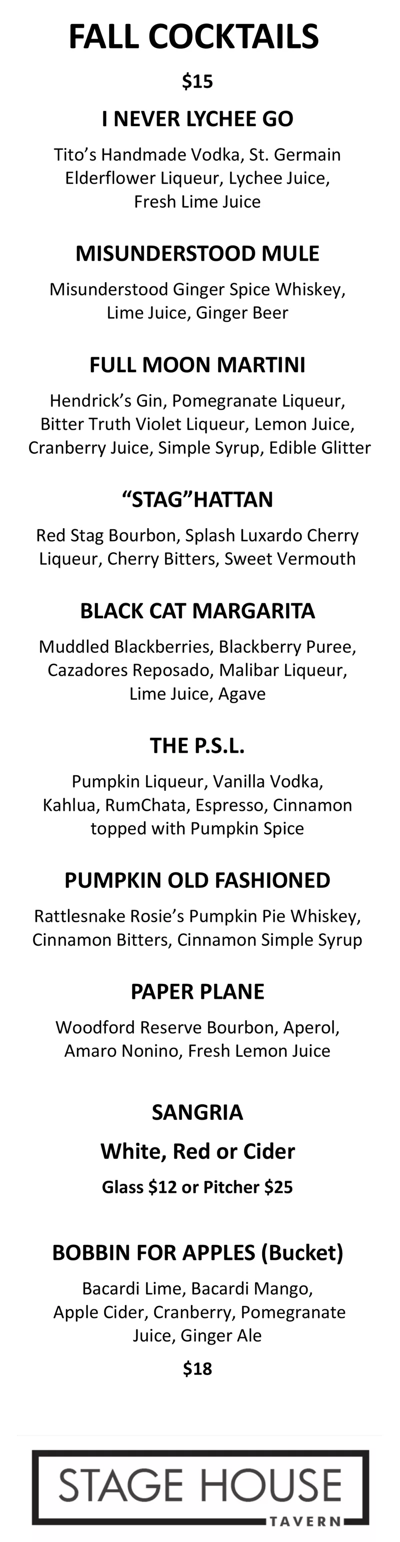 Refreshing cocktails